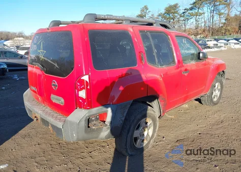 2008 Nissan Xterra S z USA, uszkodzony, nr VIN 5N1AN08WX8C532263